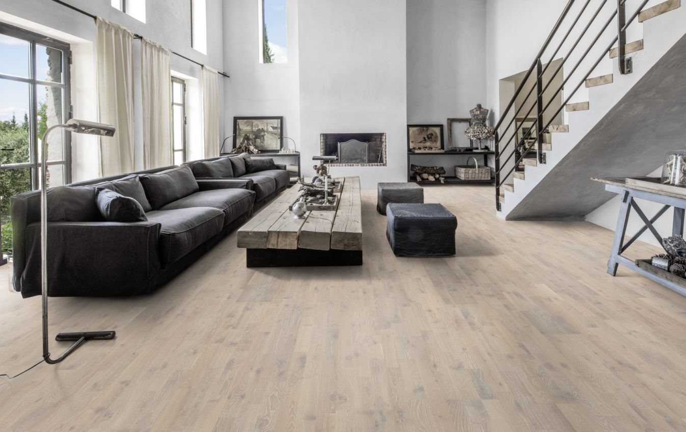 Паркетная доска Kahrs Гармония Дуб Ракушка Shell 153N6BEKS1KW240 Lively 2423×200×15